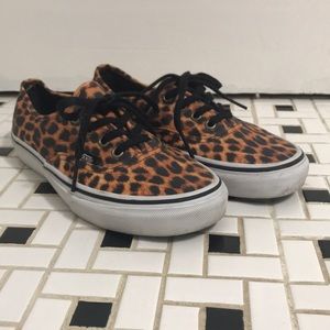 Leopard Print Vans